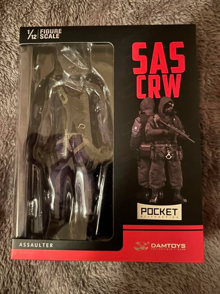 SAS CRW アサルター 1/12スケール Damtoys 1/12 Pes001 Pocket Elite Series Sas Crw Assaulter